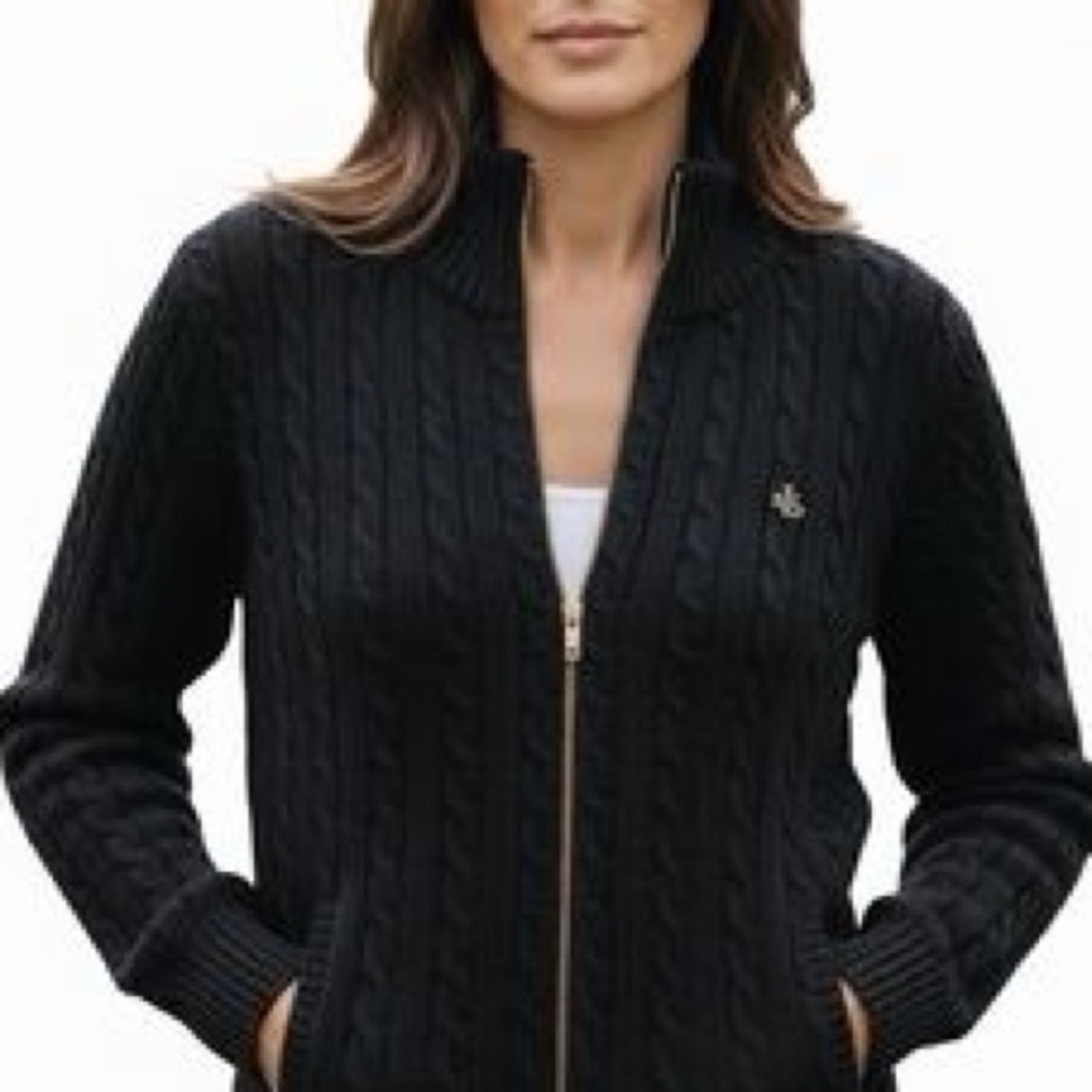 Ralph Lauren Cable Knit Jacket